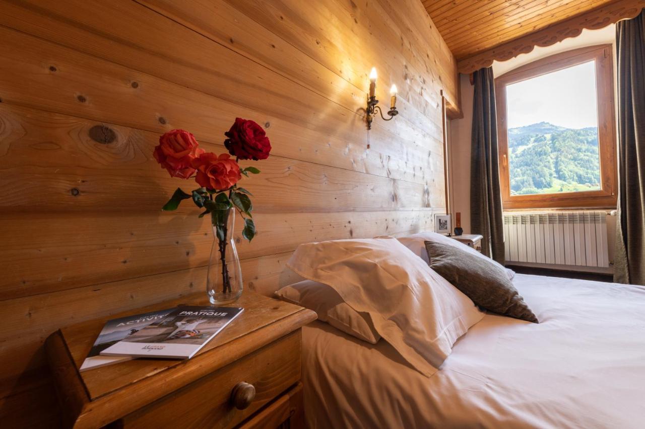 Hotel La Pointe Percée Le Grand-Bornand Exterior foto