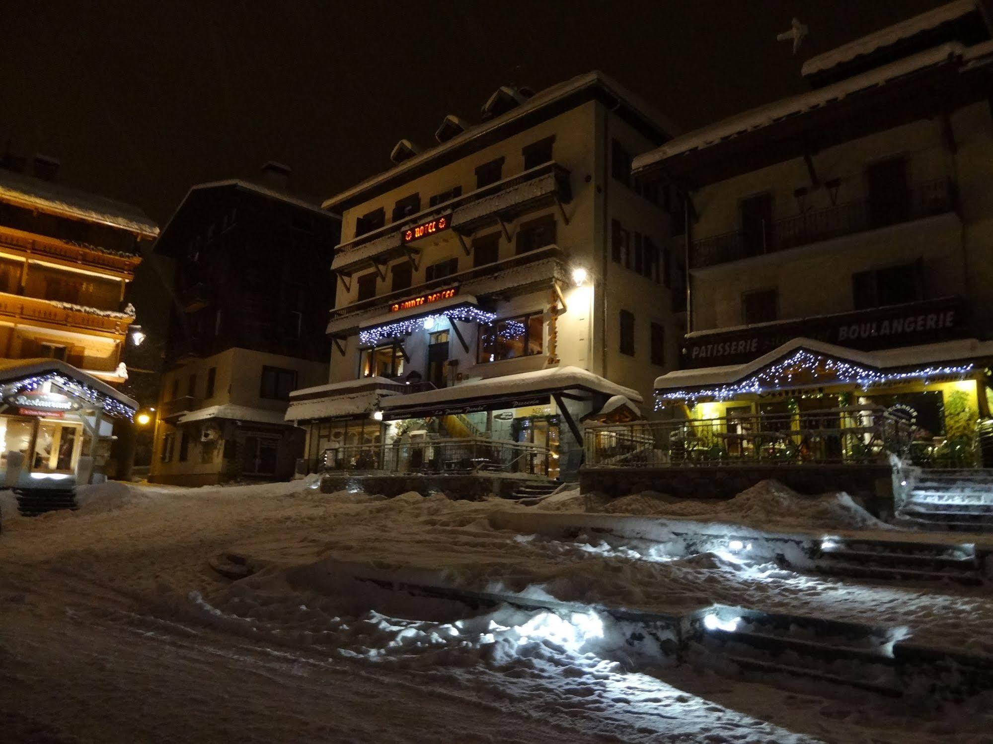 Hotel La Pointe Percée Le Grand-Bornand Exterior foto
