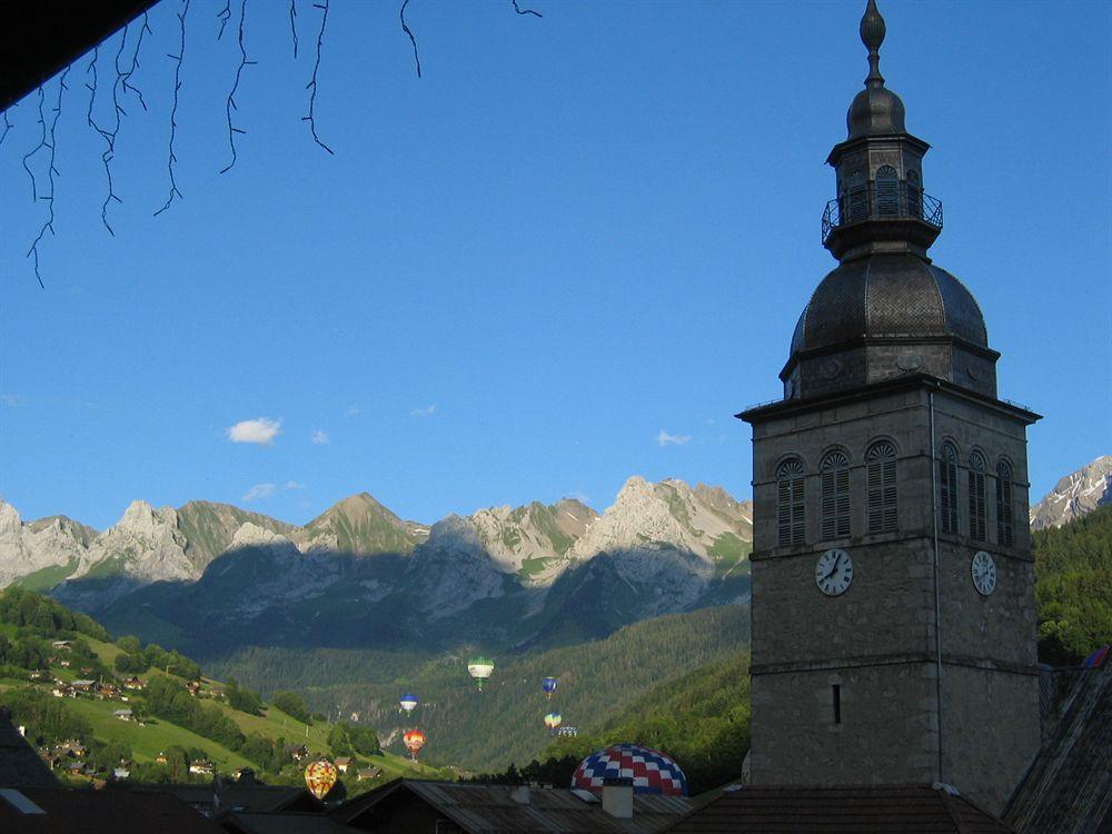 Hotel La Pointe Percée Le Grand-Bornand Exterior foto